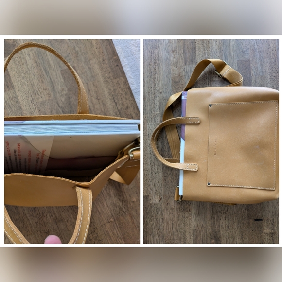 Portland Lather, medium crossbody tote - Picture 15 of 15